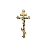 Крестик №74 золотой (барельеф)