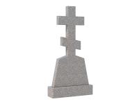 Памятник из гранита УВ026, 120х60х8 см (серый гранит)
