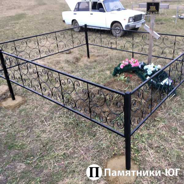 Оградка из металла №5