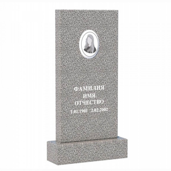 Памятник из гранита 100х50х7 см (Уральский РФ)