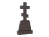 Памятник из гранита ДВ026, 120х60х8 см (Дымовский гранит)